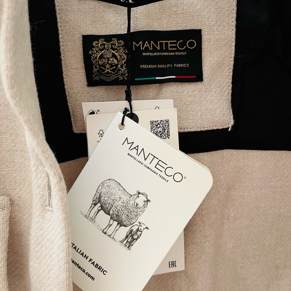 Zara Manteco Wool Jacket - Picture 4 of 5